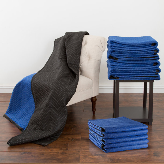 Stalwart Moving Blankets Duallayer Padded Blankets Storage, Shipping, Sound Deadening